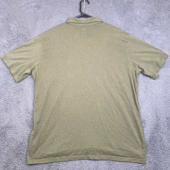 Kuhl Shirt Mens XXL Green Polo Short Sleeve Pockets Outdoor Cotton Poly Blend - Picture 7 of 7